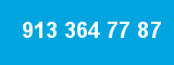 913 364 77 87 913 364 77 87